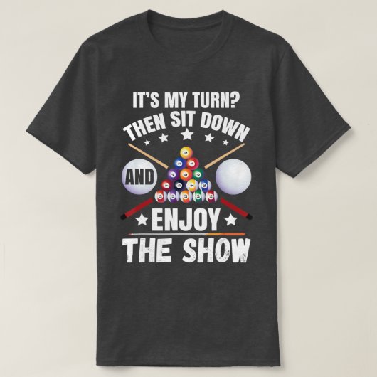 Snooker Accessories Pool Billiard For The Bar  Tシャツ (デザイン正面)