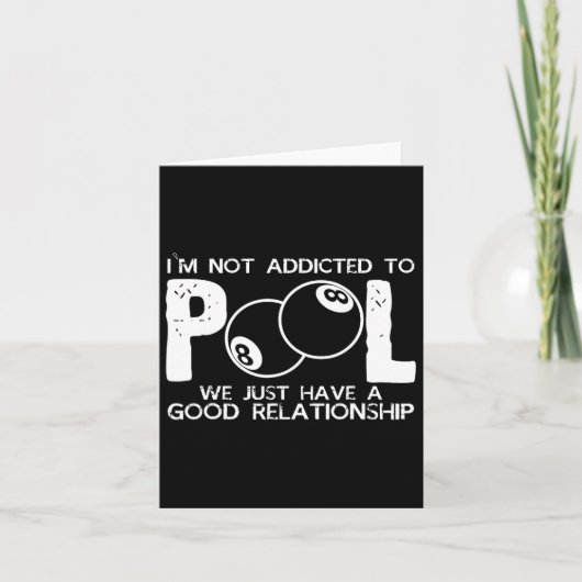 Snooker Billiards Table Shot Cue Stick Chalk Rack  カード (正面)