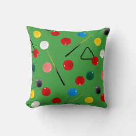 Snooker Cues、Balls、Triangles。おもしろいビリヤード クッション