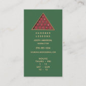 Snooker Lessonsの名刺（時間） 名刺 (正面)