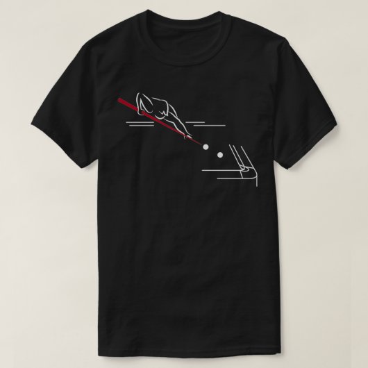 Snooker Premium Tシャツ (デザイン正面)