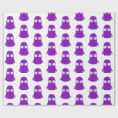 Snoomiesの無光沢の包装紙、30" x 6' ラッピングペーパー (フラット)