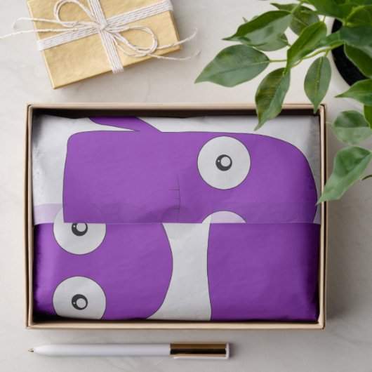 Snoomies Matte Wrapping Paper, 30" x 6' 薄葉紙 (ギフト)