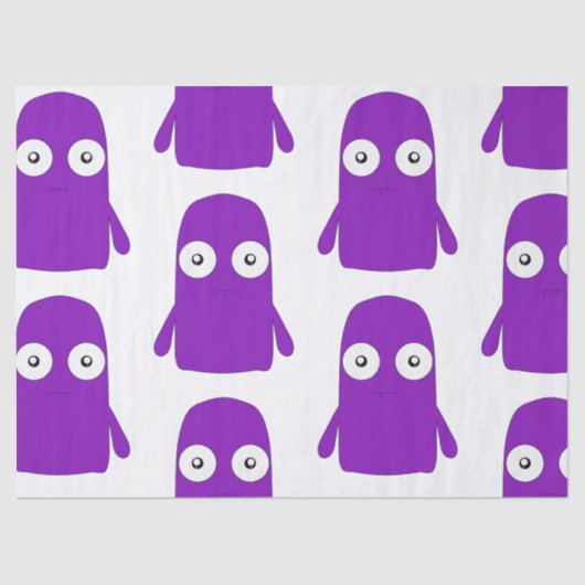 Snoomies Matte Wrapping Paper, 30" x 6' 薄葉紙 (正面)