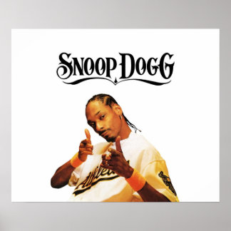 SNOOP DOGGはボスとロゴ ポスター