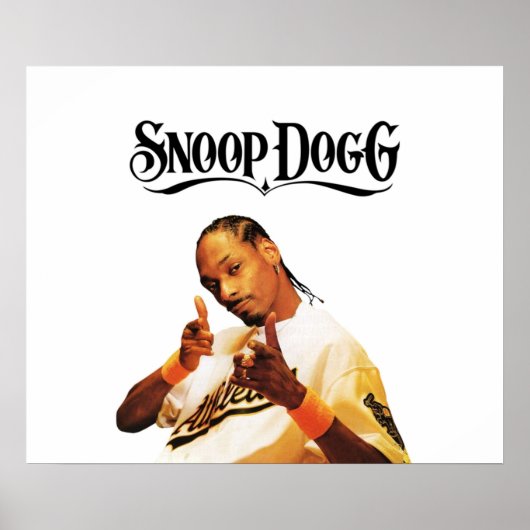 SNOOP DOGGはボスとロゴ ポスター (正面)