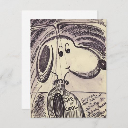 #SNOOPY高#JOECOOL シーズンカード (正面/裏面)