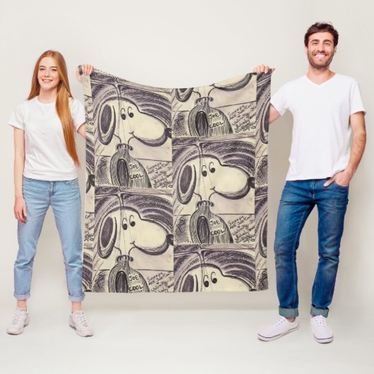 #SNOOPY高#JOECOOL フリースブランケット (インサイチュ)