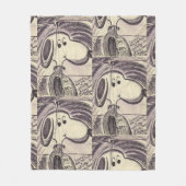 #SNOOPY高#JOECOOL フリースブランケット (正面)