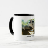 Snoopy11は、…恋しく思います マグカップ (正面左)