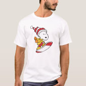 snoopy christmas tシャツ (正面)