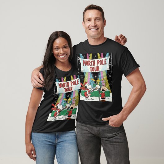 Snoopy North Pole Guitarist  Tシャツ (ユニセックス)