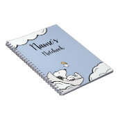 Snoopy Note Book Name Title ノートブック (右側)