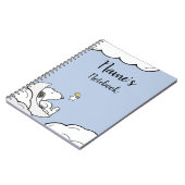 Snoopy Note Book Name Title ノートブック (左側)