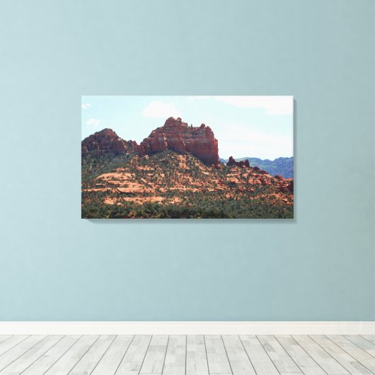 Snoopy Rock Canvas Print キャンバスプリント (インサイチュ (ウッドフロア))