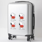 Snoopy Sticker シール (スーツケース)