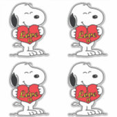 Snoopy Sticker シール (正面)