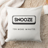 Snooze | ちょっとだけもう寝るね スロー枕 クッション (ブランケット)