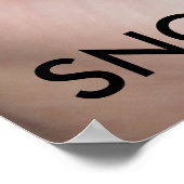 SNOOZIN'、2週間のシーズー（犬）プール、S... ポスター (角)