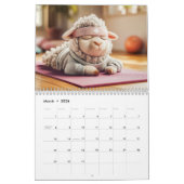 Snoozy Sheep – 2026 Nap-Time Calendar カレンダー (3月 2026)