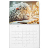 Snoozy Sheep – 2026 Nap-Time Calendar カレンダー (1月 2026)