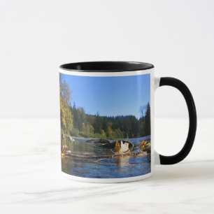 Snoqualmieの川のマグ マグカップ