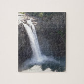 Snoqualmieの滝 ジグソーパズル (縦)