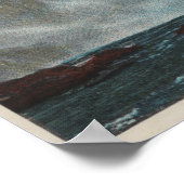 Snoqualmie滝, WA – 下部の滝の表示 ポスター (角)