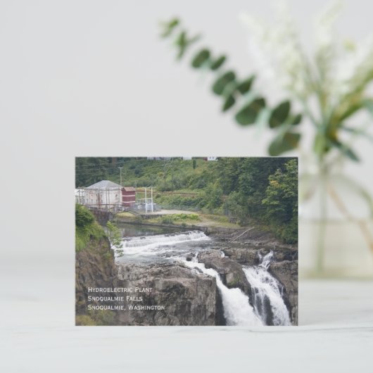 Snoqualmie秋はがき ポストカード (スタンド正面)