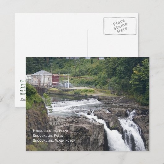 Snoqualmie秋はがき ポストカード (正面/裏面)