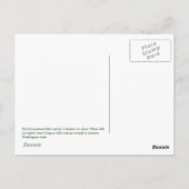 Snoqualmie秋はがき ポストカード (裏面)