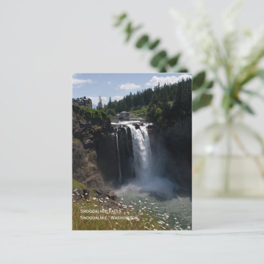 Snoqualmie秋はがき ポストカード (スタンド正面)