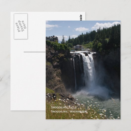 Snoqualmie秋はがき ポストカード (正面/裏面)
