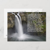 Snoqualmie秋葉書 ポストカード (正面/裏面)