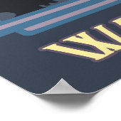 Snoqualmie秋（夜）ワシントン旅行ポスター ポスター (角)