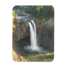 Snoqualmie秋Photo Magnet