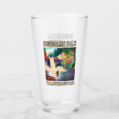 Snoqualmie Fallsワシントンシャツサスカッチ タンブラーグラス (正面)