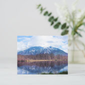 Snoqualmie lake reflection ポストカード (スタンド正面)