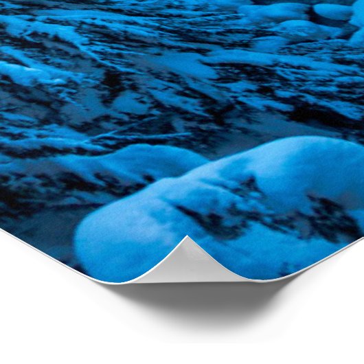 Snoqualmie Pass, Washington State. ポスター (角)