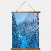 Snoqualmie Pass, Washington State. 吊り下げ型タペストリー (正面)