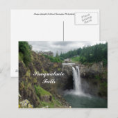 SnoqualmieFalls ポストカード (正面/裏面)
