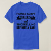 Snorkelling makes you happy Funny Gift 1 Tシャツ (デザイン正面)