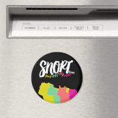 SNORTカラーロゴマグネット マグネット (インサイチュ (食洗機))