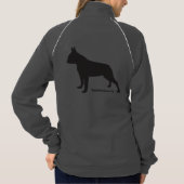 SNORTシンプルボストンジップアップ Tシャツ (裏面)