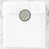 Snostarステッカー ラウンドシール (バッグ)