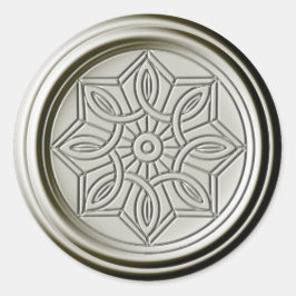 Snostarステッカー ラウンドシール