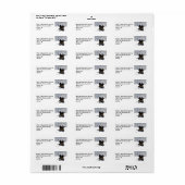 Snowのスコットランド ラベル (フルシート)