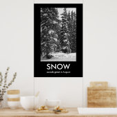 SNOW民主化ポスター ポスター (キッチン)