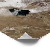 Snow around the Aral Sea ポスター (角)