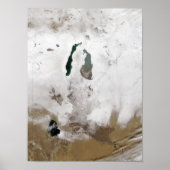 Snow around the Aral Sea ポスター (正面)